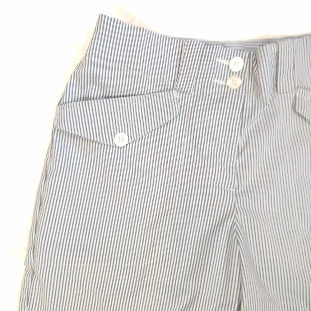 Nike Golf high waist Gray Striped Bermuda LIKE NEW